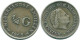 1/4 GULDEN 1965 NIEDERLÄNDISCHE ANTILLEN SILBER Koloniale Münze #NL11406.4.D.A - Netherlands Antilles