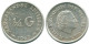 1/4 GULDEN 1965 ANTILLAS NEERLANDESAS PLATA Colonial Moneda #NL11282.4.E.A - Antille Olandesi
