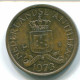 1 CENT 1973 NIEDERLÄNDISCHE ANTILLEN Bronze Koloniale Münze #S10650.D.A - Antille Olandesi