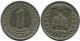 1 DINAR 1972 ALGÉRIE ALGERIA FAO Pièce #AH917.F.A - Argelia