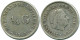 1/4 GULDEN 1965 ANTILLAS NEERLANDESAS PLATA Colonial Moneda #NL11415.4.E.A - Antille Olandesi