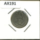 10 CENTS 1965 SUDAFRICA SOUTH AFRICA Moneda #AX191.E.A - Sud Africa
