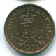1 CENT 1974 NETHERLANDS ANTILLES Bronze Colonial Coin #S10665.U.A - Nederlandse Antillen