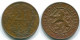 2 1/2 CENT 1956 CURACAO Netherlands Bronze Colonial Coin #S10183.U.A - Curacao