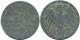 10 PFENNIG 1917 DEUTSCHLAND Münze GERMANY #AD528.9.D.A - 10 Pfennig