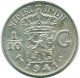 1/10 GULDEN 1941 S NETHERLANDS EAST INDIES SILVER Colonial Coin #NL13694.3.U.A - Nederlands-Indië