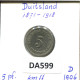 5 PFENNIG 1906 D GERMANY Coin #DA599.2.U.A - 5 Pfennig