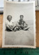 Real Photo Pin-up Plage Couple Sur La Plage Homme Torse Nu - Pin-up