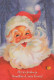 WEIHNACHTSMANN SANTA CLAUS WEIHNACHTSFERIEN Vintage Postkarte CPSM #PAJ887.A - Santa Claus