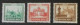 1930 Deutsche Nothilfe : Bauwerke Mi. 450*), 451*), 453*) - Unused Stamps