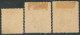 Roi Casqué - Série Complète çàd N°165/78* Neuf Avec Charnières (MH) + Verso 2, 5 Et 10F. - 1919-1920 Trench Helmet