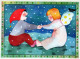 ENGEL Weihnachten Vintage Ansichtskarte Postkarte CPSM #PBP261.A - Angels
