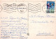 PASQUA CONIGLIO UOVO Vintage Cartolina CPSM #PBO393.A - Pâques