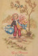 EASTER CHILDREN Vintage Postcard CPSM #PBO296.A - Pâques