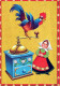 PASQUA UOVO Vintage Cartolina CPSM #PBO118.A - Easter