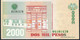 COLOMBIA P457j   2000 PESOS   19.8.2009   UNC. - Colombia