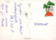 FELIZ CUMPLEAÑOS 6 Año De Edad NIÑO NIÑOS Vintage Tarjeta Postal CPSM #PBT807.A - Compleanni