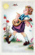 NIÑOS Escenas Paisajes Vintage Tarjeta Postal CPSM #PBT642.A - Scènes & Paysages