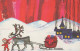 WEIHNACHTSMANN SANTA CLAUS Neujahr Weihnachten GNOME Vintage Ansichtskarte Postkarte CPSMPF #PKG398.A - Santa Claus