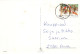 SANTA CLAUS Happy New Year Christmas GNOME Vintage Postcard CPSMPF #PKD860.A - Santa Claus