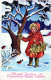 Bonne Année Noël ENFANTS Vintage Carte Postale CPSMPF #PKD608.A - Nieuwjaar