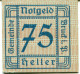 75 HELLER 1920 Stadt BRUCK IM PINZGAU Salzburg Österreich Notgeld Papiergeld Banknote #PL515 - Lokale Ausgaben