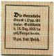 75 HELLER 1920 Stadt BRUCK IM PINZGAU Salzburg Österreich Notgeld Papiergeld Banknote #PL516 - Lokale Ausgaben