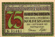 75 PFENNIG 1921 Stadt KOLBERG Pomerania DEUTSCHLAND Notgeld Banknote #PG136 - [11] Local Banknote Issues
