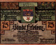 75 PFENNIG 1921 Stadt ERKELENZ Rhine UNC DEUTSCHLAND Notgeld Banknote #PB334 - [11] Emissioni Locali