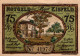 75 PFENNIG 1921 Stadt EISFELD Thuringia UNC DEUTSCHLAND Notgeld Banknote #PH711 - [11] Local Banknote Issues
