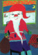 SANTA CLAUS Happy New Year Christmas Vintage Postcard CPSM #PBL023.GB - Santa Claus