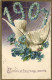 Carte Gaufrée 1907 Colombe Myosotis  RV - Autres & Non Classés