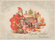 SANTA CLAUS CHRISTMAS Holidays Vintage Postcard CPSM #PAK899.GB - Santa Claus