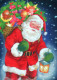 SANTA CLAUS CHRISTMAS Holidays Vintage Postcard CPSM #PAK208.GB - Santa Claus