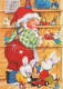 SANTA CLAUS CHRISTMAS Holidays Vintage Postcard CPSM #PAK692.GB - Santa Claus