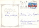 SANTA CLAUS ANIMALS CHRISTMAS Holidays Vintage Postcard CPSM #PAK494.GB - Santa Claus