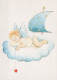 ANGEL CHRISTMAS Holidays Vintage Postcard CPSM #PAH682.GB - Engelen