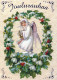 ANGEL CHRISTMAS Holidays Vintage Postcard CPSM #PAJ319.GB - Engel