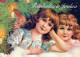 ANGEL CHRISTMAS Holidays Vintage Postcard CPSM #PAH051.GB - Angels