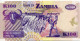 ZAMBIA 100 KWACHA 2006 Buffalo Head/Orlan Paper Money Banknote #P10113 - [11] Local Banknote Issues