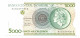 BRASIL 5000 CRUZEIROS 1990 UNC Paper Money Banknote #P10881.4 - [11] Emisiones Locales