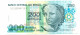 BRASIL 200 CRUZADOS 1990 UNC Paper Money Banknote #P10860.4 - [11] Emissions Locales