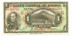 BOLIVIA 1 BOLIVIANO 1928 SERIE M5 AUNC Paper Money Banknote #P10782.4 - [11] Emisiones Locales