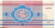 BELARUS 5 RUBLES 1992 Wolves Paper Money Banknote #P10192 - [11] Emisiones Locales