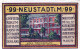99 PFENNIG 1921 Stadt NEUSTADT MECKLENBURG-SCHWERIN UNC DEUTSCHLAND #PH258 - [11] Local Banknote Issues