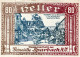 80 HELLER Stadt Sparbach Niedrigeren Österreich Notgeld Papiergeld Banknote #PG996 - [11] Emisiones Locales