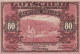 80 HELLER 1921 Stadt PRESSBAUM Niedrigeren Österreich Notgeld Banknote #PE367 - [11] Lokale Uitgaven