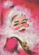 PAPÁ NOEL Feliz Año Navidad Vintage Tarjeta Postal CPSM #PBL352.ES - Santa Claus