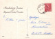 ÁNGEL NAVIDAD Vintage Tarjeta Postal CPSM #PAJ381.ES - Anges