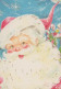 PAPÁ NOEL NAVIDAD Fiesta Vintage Tarjeta Postal CPSM #PAJ855.ES - Santa Claus